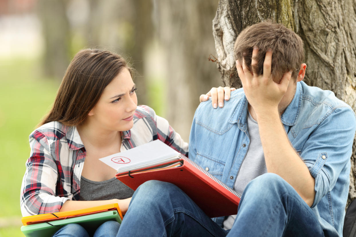 ‘Getting great exam results isn’t contingent on supreme intelligence – it’s a testament to hard work and resilience’: Getty/iStockphoto