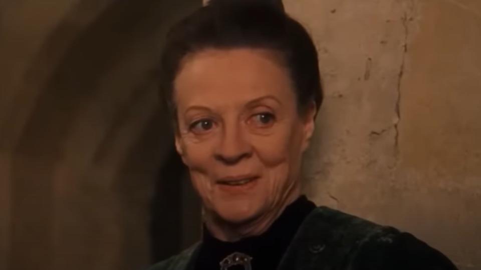 McGonagall Gets Harry Onto the Quidditch Team In Sorcerer's Stone