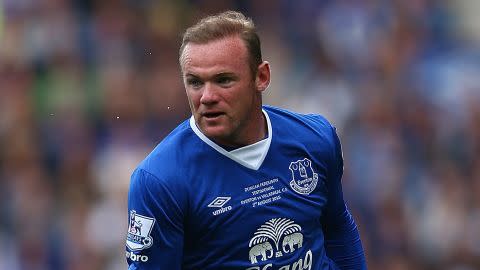 Wayne Rooney's Everton shirt number revealed