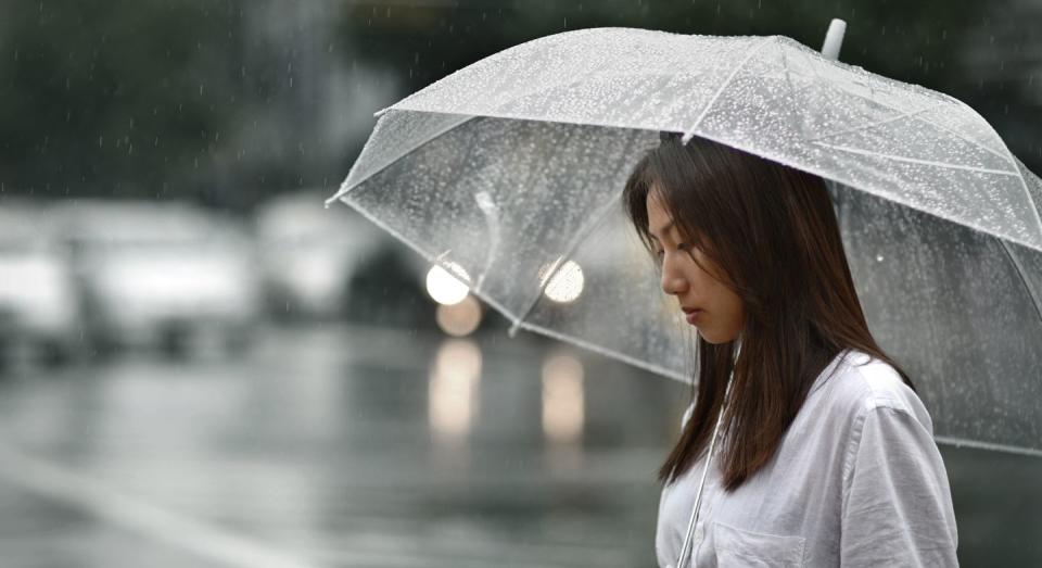 <p>Ombrophobia is the <strong>fear of rain</strong>. It falls into a category researchers term “natural environment phobias,” which also includes hurricanes (lilapsophobia), snow (chionophobia), cold (cryophobia), and wind (ancraophobia). People with these phobias may be more likely to have some kind of formal weather-related education, which saddles them with “a greater understanding of the potential dangers associated with severe weather,” according to the authors of one recent <a href="https://journals.ametsoc.org/doi/full/10.1175/BAMS-D-13-00137.1" rel="nofollow noopener" target="_blank" data-ylk="slk:study;elm:context_link;itc:0;sec:content-canvas" class="link ">study</a>.</p>