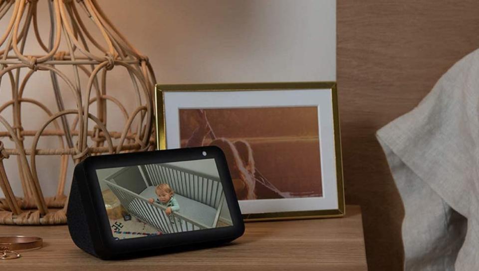 The Echo Show 5 is a speaker, a security monitor and streaming device all in one.