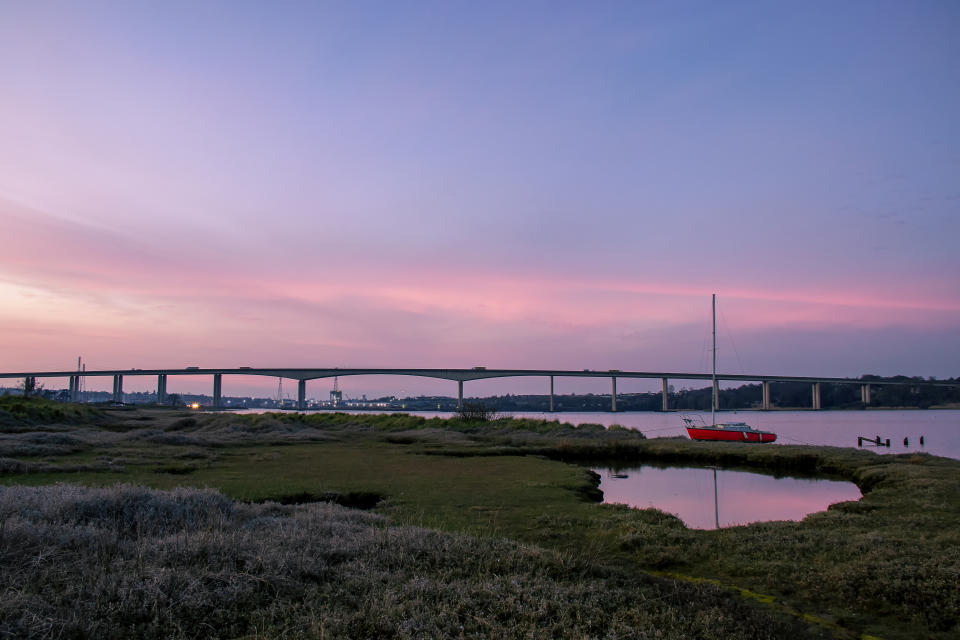 Living in IP10 you could catch sunrises like this (Getty Images)