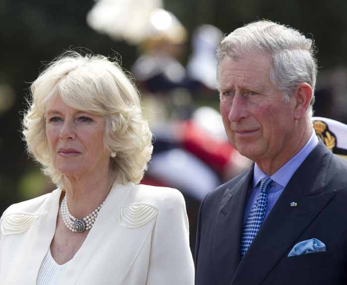 El príncipe Carlos de Inglaterra y su esposa Camilla