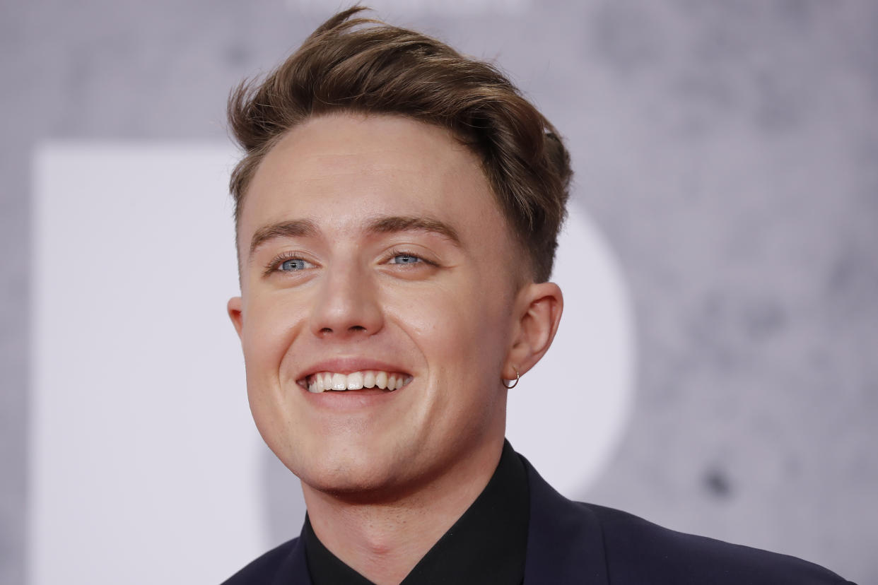 British radio presenter Roman Kemp poses on the red carpet on arrival for the BRIT Awards 2019 in London on February 20, 2019. (Photo by Tolga AKMEN / AFP) / RESTRICTED TO EDITORIAL USE  NO POSTERS  NO MERCHANDISE NO USE IN PUBLICATIONS DEVOTED TO ARTISTS        (Photo credit should read TOLGA AKMEN/AFP via Getty Images)