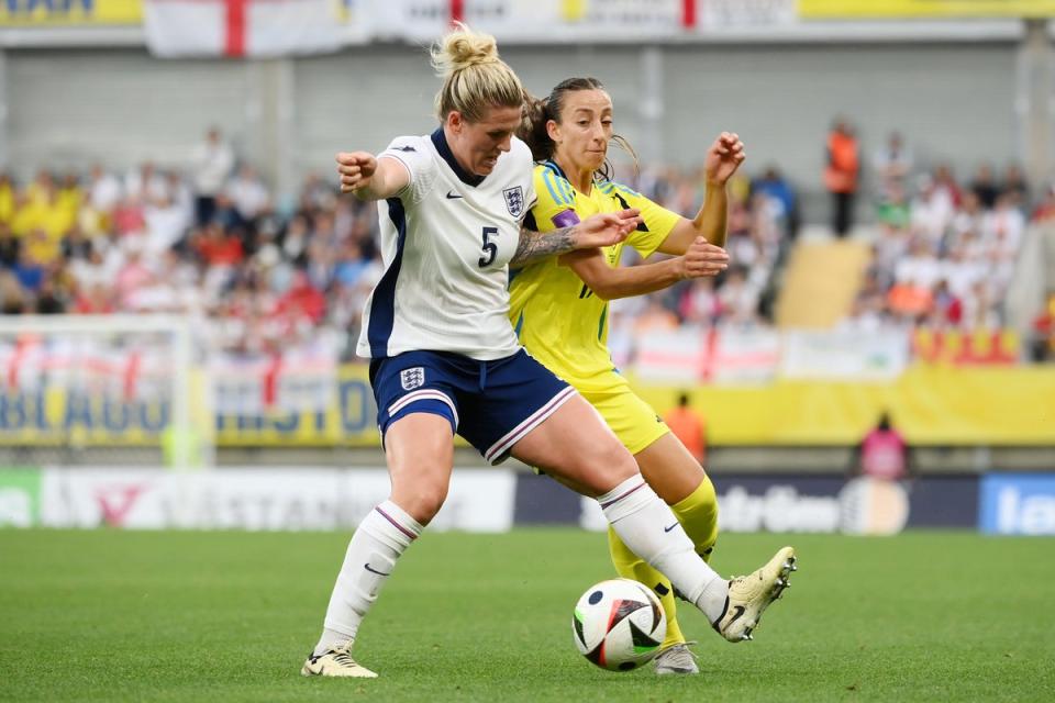 Rosa Kafaji played for Sweden, including against England (Getty Images)