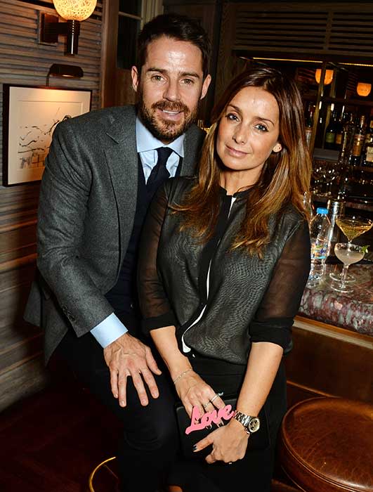 Louise with her ex-husband Jamie Redknapp