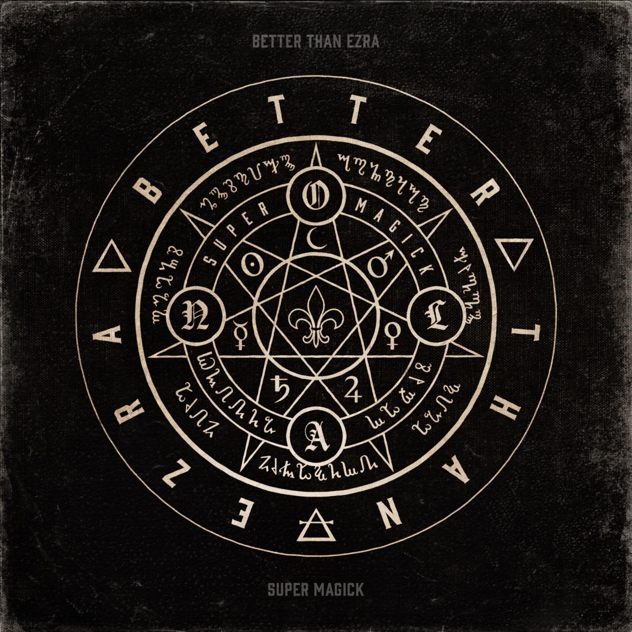 The album cover for Better Than Ezra's 10th full-length studio album, "Super Magick."