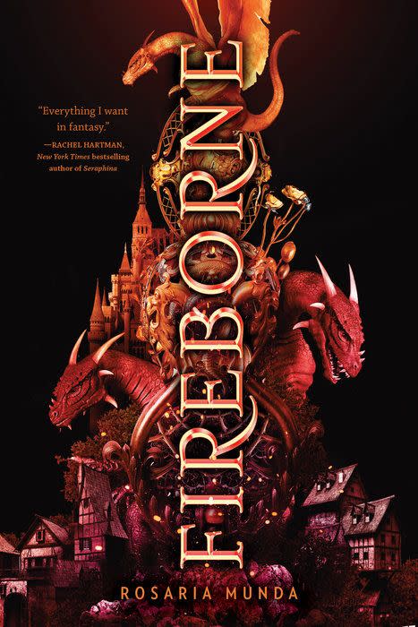 cover image of fireborne by rosaria munda