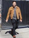 <p>Chris Pratt arrives at <i>Jimmy Kimmel Live! </i>on June 24 in Hollywood. </p>