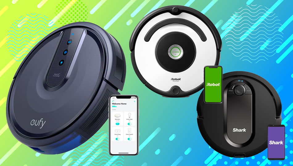 Eufy, Roomba, Shark and more — all the best names are on sale now. (Photo: Walmart)