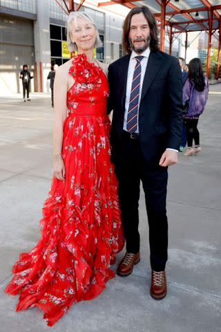 Stefanie Keenan/Getty for The Museum of Contemporary Art (MOCA) Alexandra Grant and Keanu Reeves at the MOCA Gala 2023