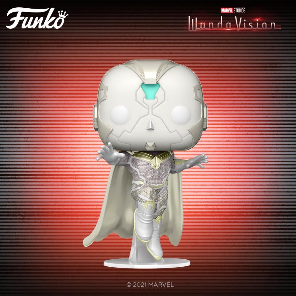 The all-white spectral Vision is coming in Funko Pop! form. 