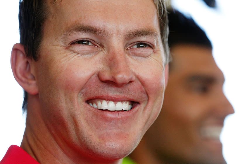 Brett Lee is looking forward to what's to come in Australia. Pic: ICC