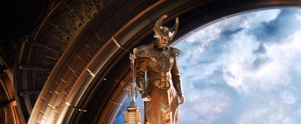 Heimdall keeps watch over the nine realms