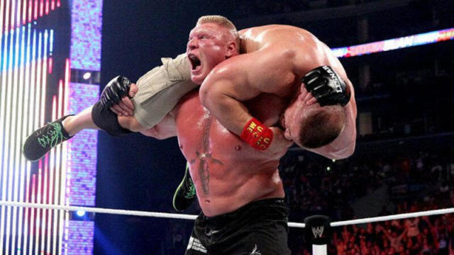 john cena vs brock lesnar