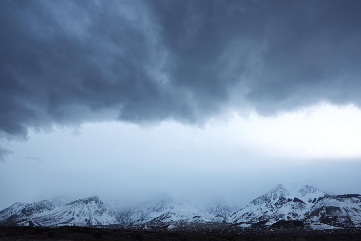 California Hit By Another Winter Storm, Deepening The Already Historic Snowpack In Mountain Regions (Mario Tama / Getty Images)