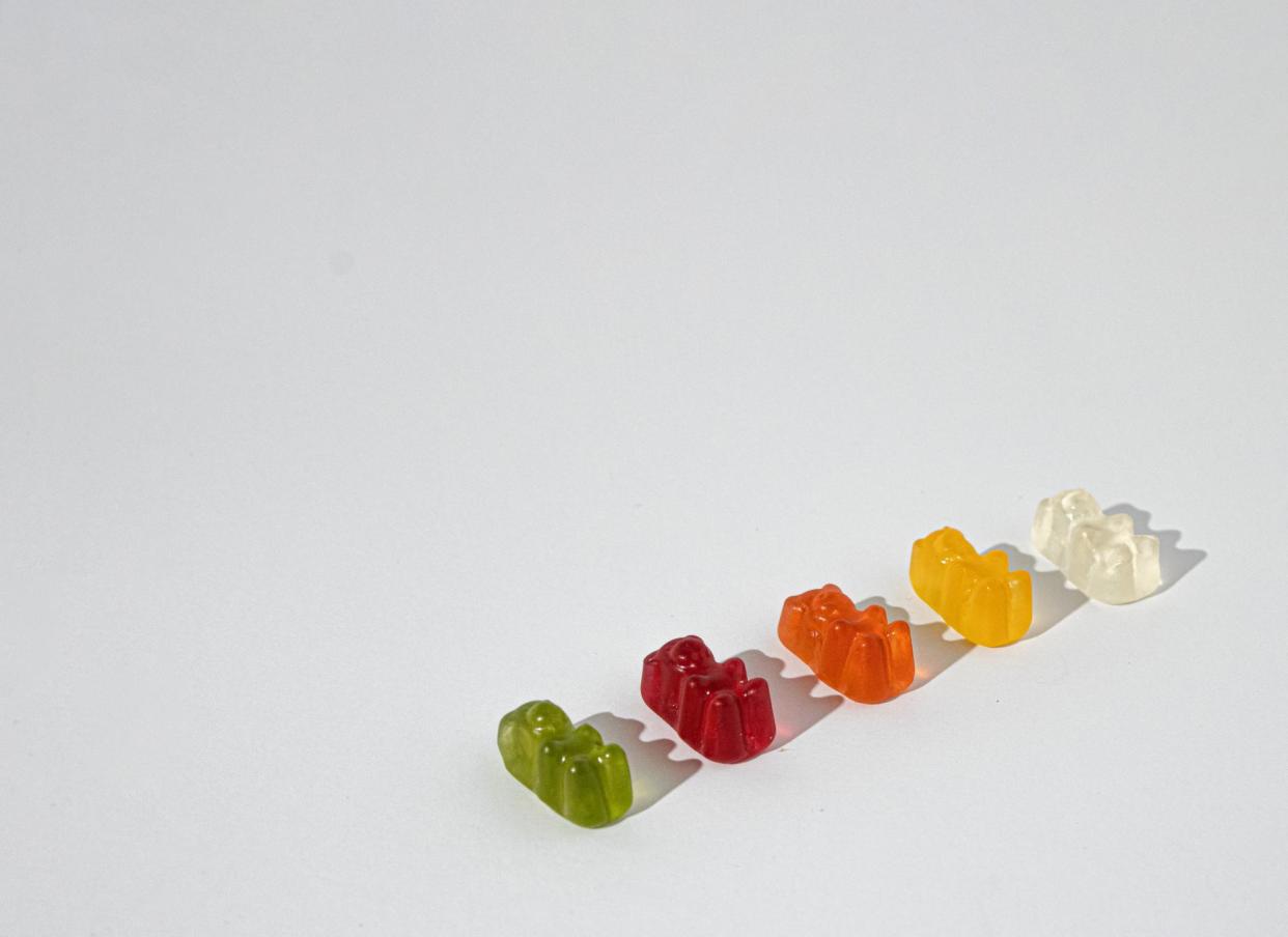 <span>No cannabis gummies are approved by the Therapeutic Goods Administration.</span><span>Photograph: Getty Images/iStockphoto</span>