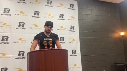 Arizona Rattlers QB Dalton Sneed: 'Have to kind of ride the wave' after back-and-forth game