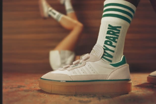 Beyoncé and Adidas made a stunning supersized Ivy Park platform sneaker