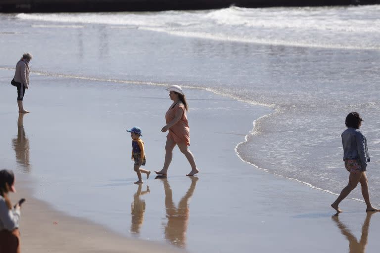 En Mar del Plata, la temperatura primaveral augura un gran fin de semana extralargo