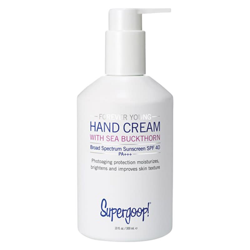 Supergoop! Forever Young Hand Cream With Sea Buckthorn Broad Spectrum SPF 40 