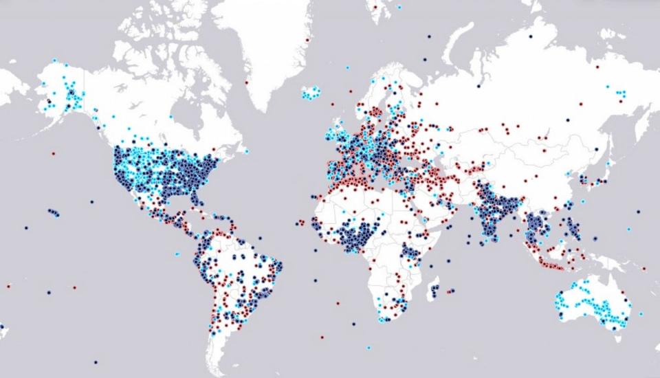 PHOTO: Funded by the National Science Foundation, the Global Mosquito Observations Dashboard monitors invasive and vector mosquitoes. (mosquitoID.org)