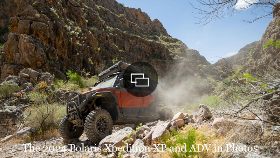 The 2024 Polaris Xpedition XP in action.