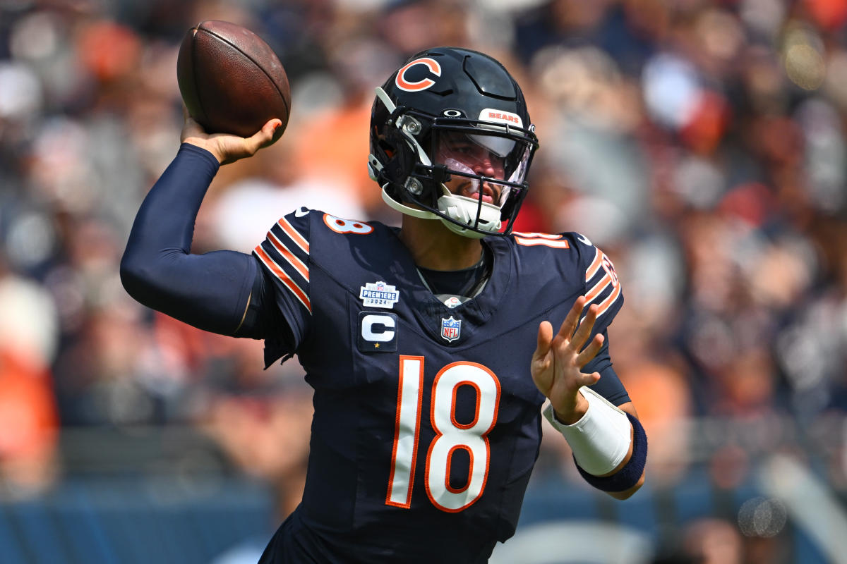 Caleb Williams struggles in Bears debut; Chicago relies on defense and special teams to win against Titans