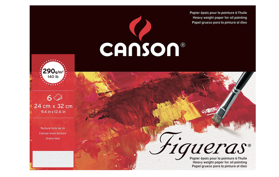  Canson Pack Fine Arts 400056375 Oil Figueras Paper. (PHOTO: Amazon Singapore)