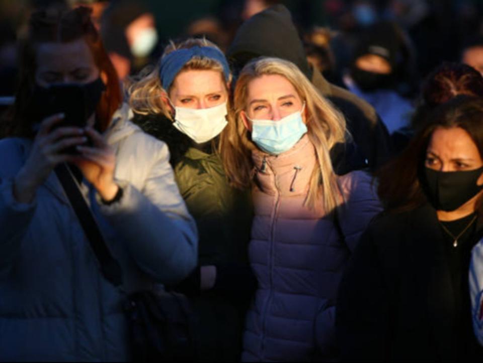 People gathered to pay their respects at a vigil on Clapham Common after her death (Getty Images)