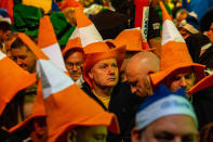 Probably a few too many traffic cones... (Photo by Peter Dench/Getty Images)