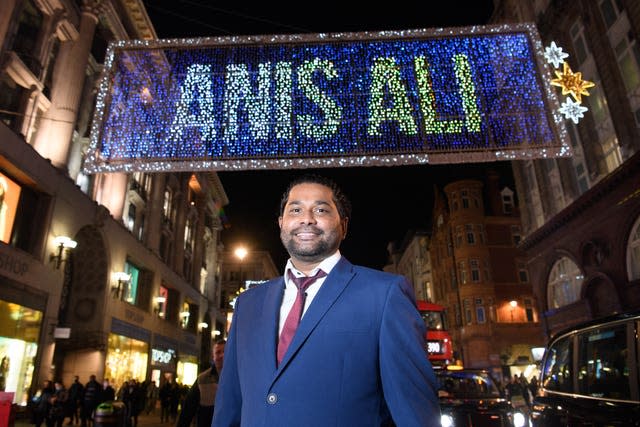 Anis Ali on Oxford Street
