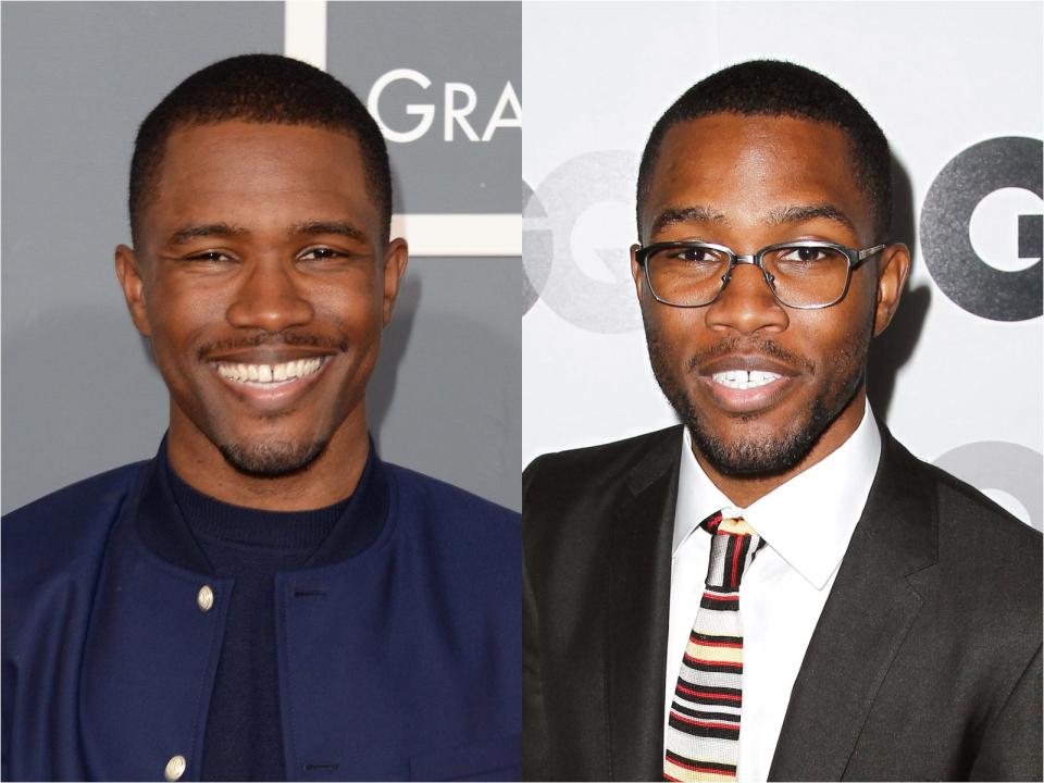 frank ocean glasses and no glasses