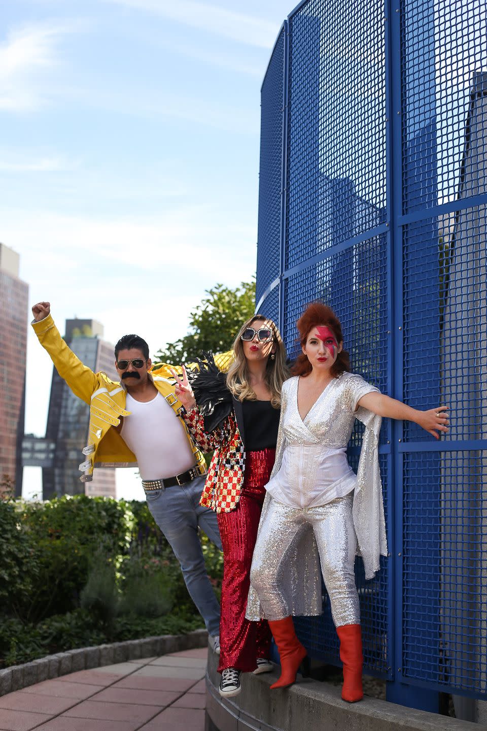 DIY Legendary Rockstar Trio Costumes