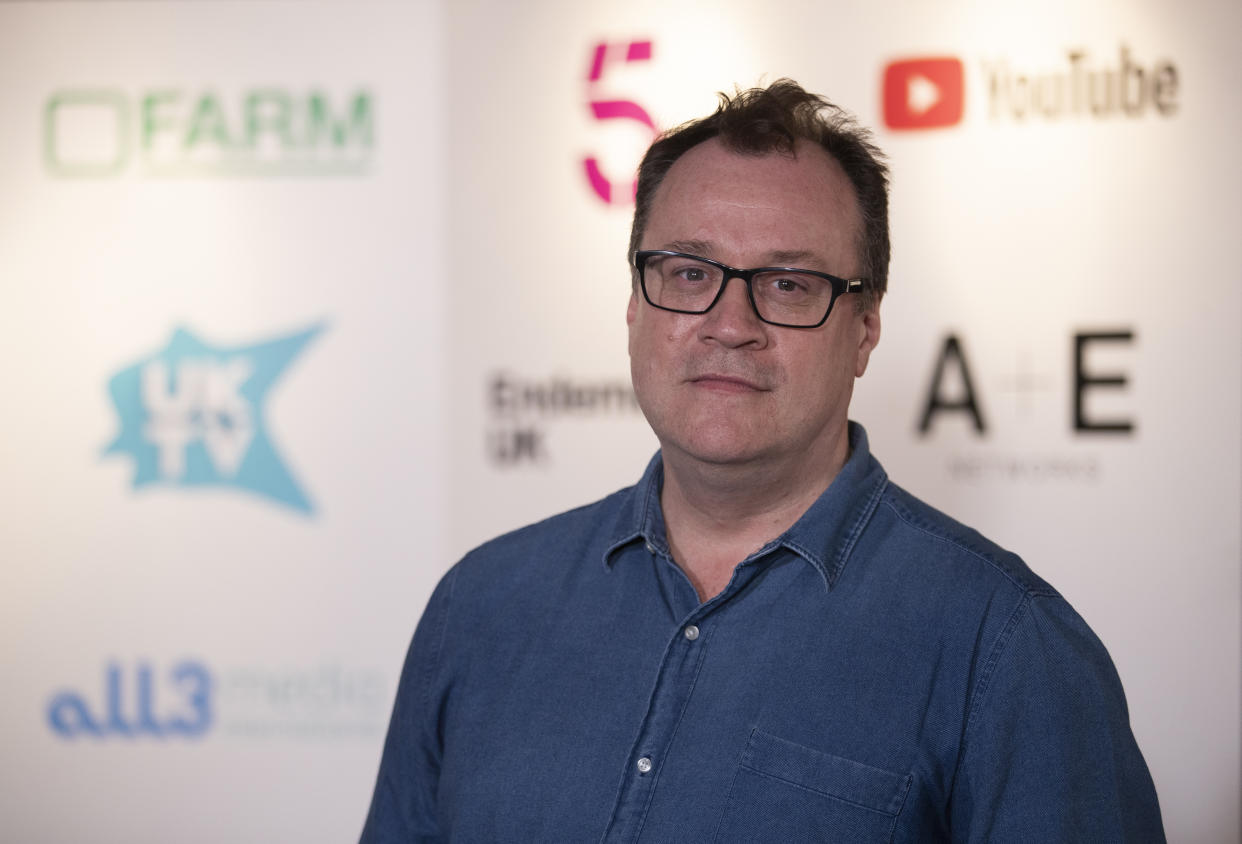 Russell T Davies at the 2019 Edinburgh TV Festival. (Photo by Jane Barlow/PA Images via Getty Images)