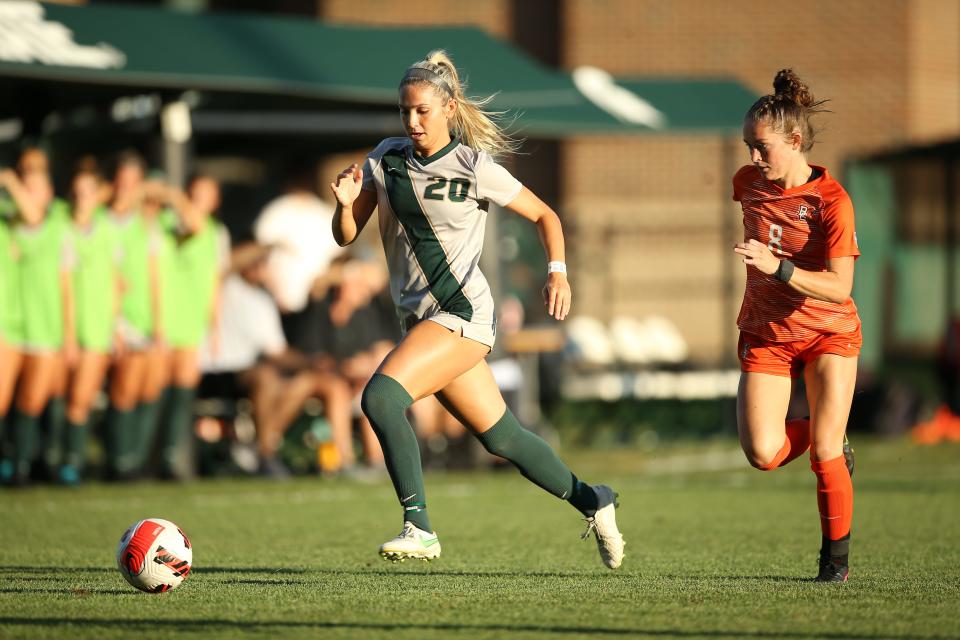 Michigan State women's soccer midfielder Zivana Labovic was second on the team with four goals in the 2021 season. Labovic is expected to be a key player for Cap City Athletic this season.