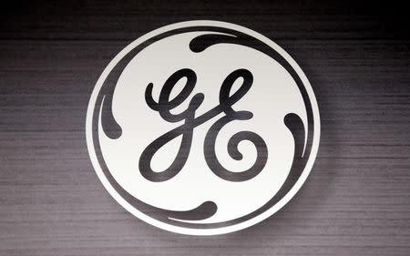 The General Electric logo is seen in a Sears store in Schaumburg, Illinois, September 8, 2014. REUTERS/Jim Young