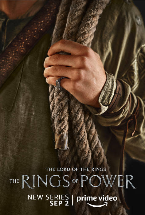 Character Posters For 's The Lord of the Rings: The Rings of Power —