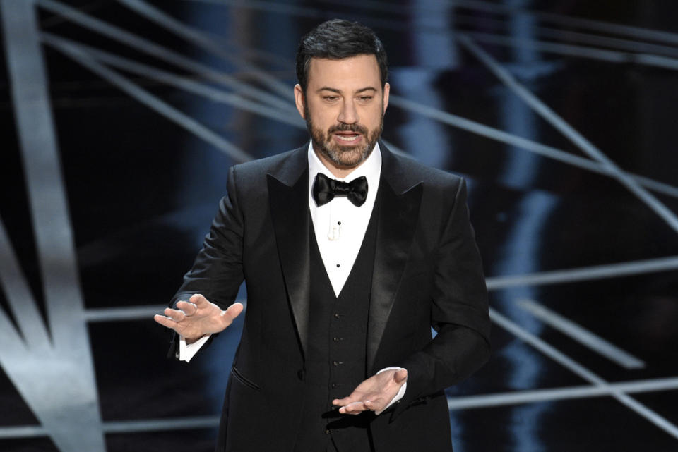 Jimmy Kimmel's own son, Billy, was revealed to have a heart disease when he was an infant. (Chris Pizzello/Invision/AP)