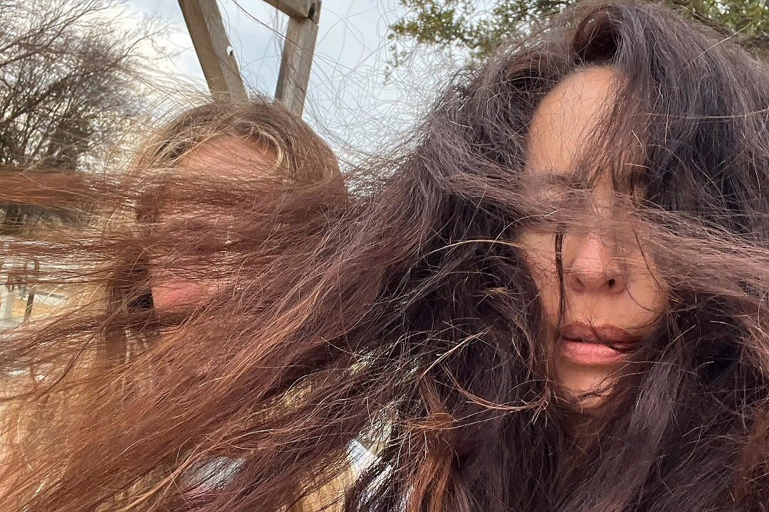 Joanna Gaines Shares Her Selfie Fail with Daughter After Wind Catches Hold of Their Hair