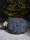 <p>Give your living room a cosy update with Aldi's affordable knitted pouffe. In a classic grey, it's perfect for every interior scheme. Snap this up from 15th November. </p>