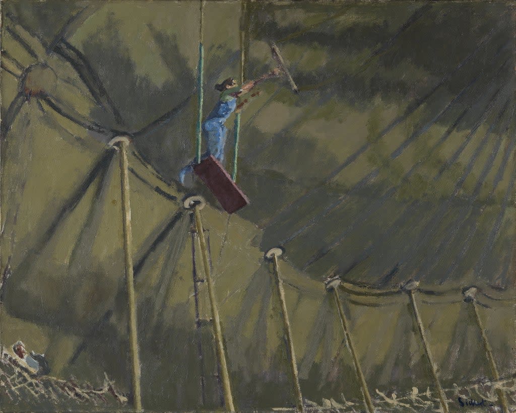 Walter Richard Sickert - The Trapeze, 1920 (The Syndics of the Fitzwilliam Museum, University of Cambridge © Fitzwilliam Museum, Cambridge)