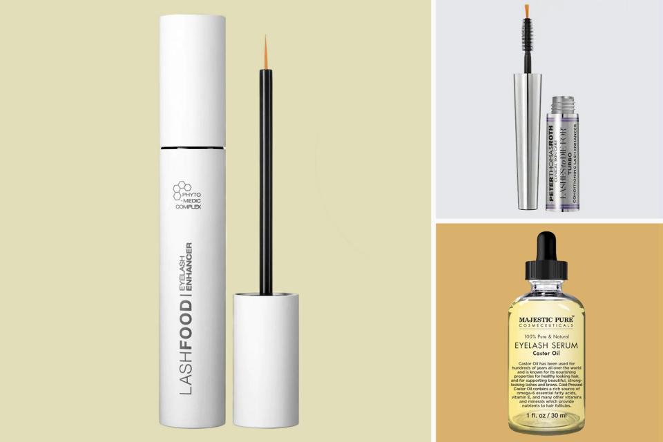 Composite of Lash Growth Serums