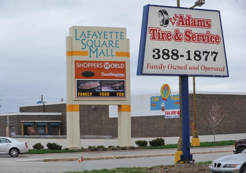 Entry to Lafayette Square Mall on 38th Street east of Lafayette Road. A file photo dated Monday, April 15, 2013.