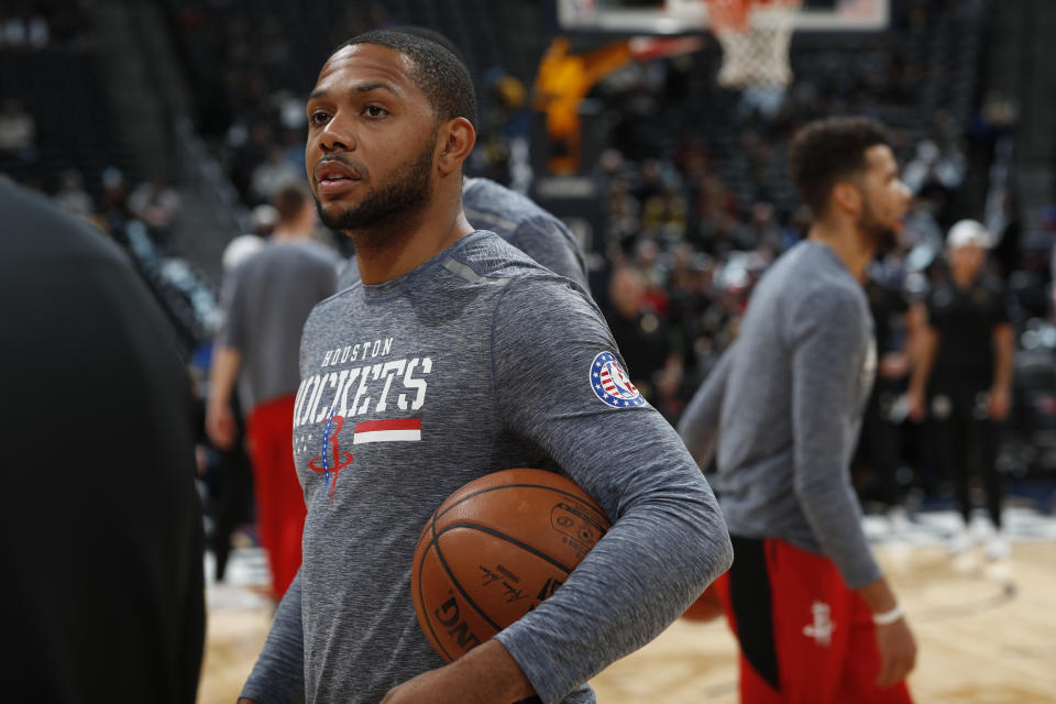 After a disappointing start to the season, Houston Rockets guard Eric Gordon said he’s simply not having fun anymore. (AP Photo/David Zalubowski)