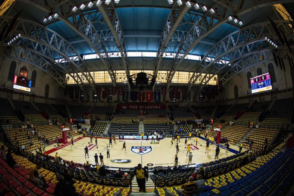 A view inside The Palestra in Philadelphia on Dec. 1, 2018. Kentucky will play in Wells Fargo Center when they visit the city Saturday. Bill Streicher/USA TODAY NETWORK