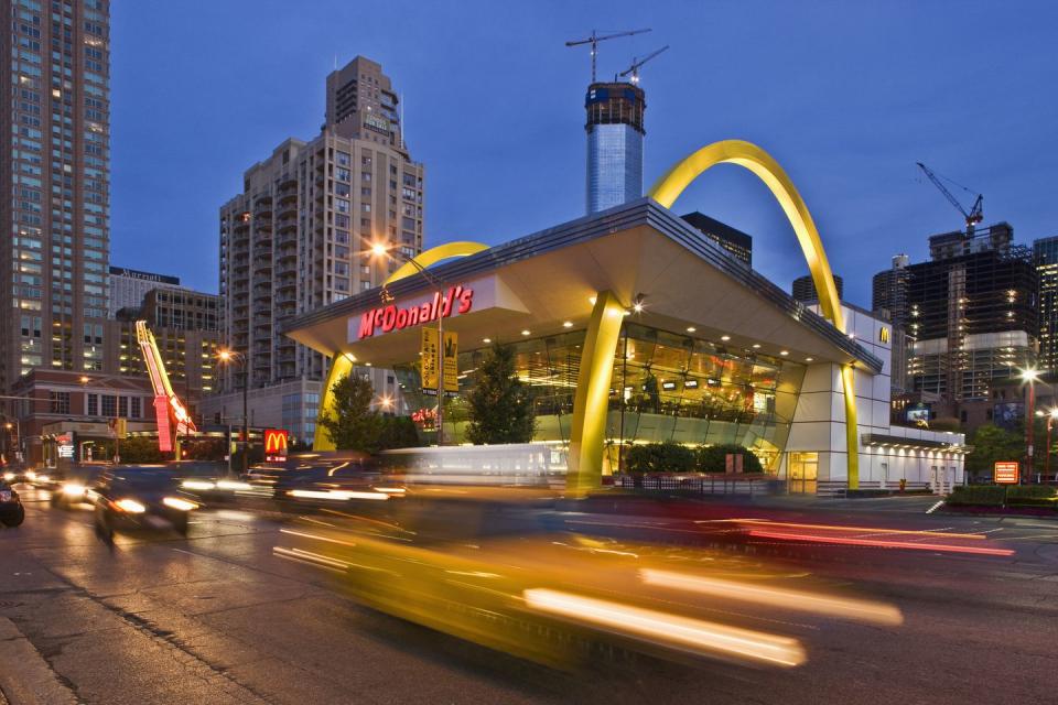 22) Open: McDonald's