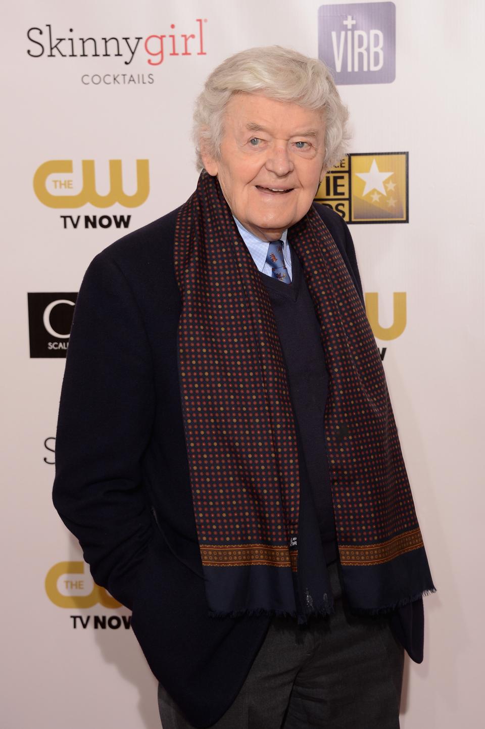 SANTA MONICA, CA - JANUARY 10: Actor Hal Holbrook arrives at the 18th Annual Critics' Choice Movie Awards held at Barker Hangar on January 10, 2013 in Santa Monica, California. (Photo by Jason Merritt/Getty Images)