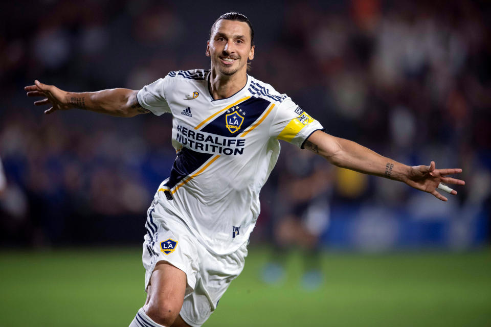 Zlatan Ibrahimovic will continue his career in Serie A with AC Milan. (Kelvin Kuo-USA TODAY Sports)