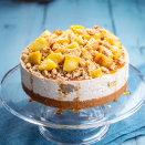 <p>The humble crumble gets a glamorous makeover! This incredible apple cheesecake recipe requires a bit of effort, but all the elements can be prepared ahead and assembled quickly to make a showstopping dessert.</p><p><strong>Recipe: <a href="https://www.goodhousekeeping.com/uk/food/recipes/a578146/apple-crumble-cheesecake/" rel="nofollow noopener" target="_blank" data-ylk="slk:Apple Crumble cheesecake;elm:context_link;itc:0;sec:content-canvas" class="link ">Apple Crumble cheesecake</a></strong></p>